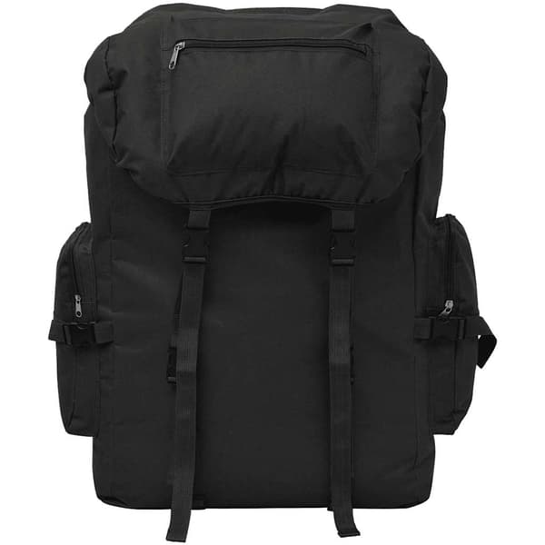 Arméryggsäck 65 Lsvart