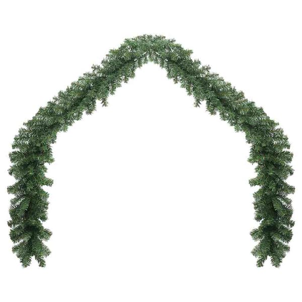 Julgirlander 2 pcs Grön 20 m PVC