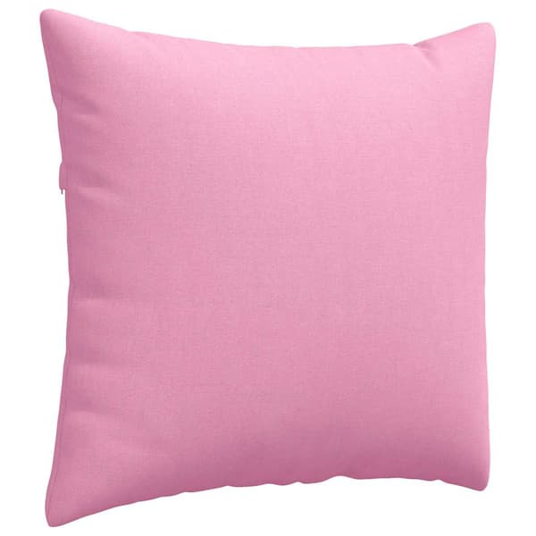Sofakuddar 2 pcs Rosa 50 x 50 cm tyg