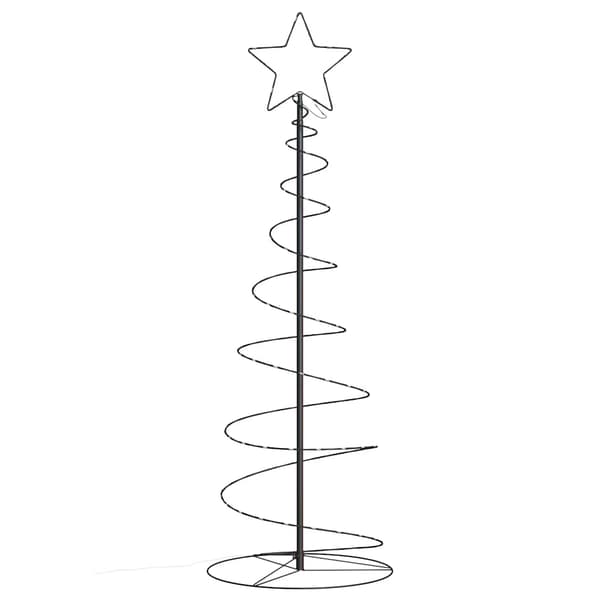 LED julgran 100 LEDs varmvit 150 cm