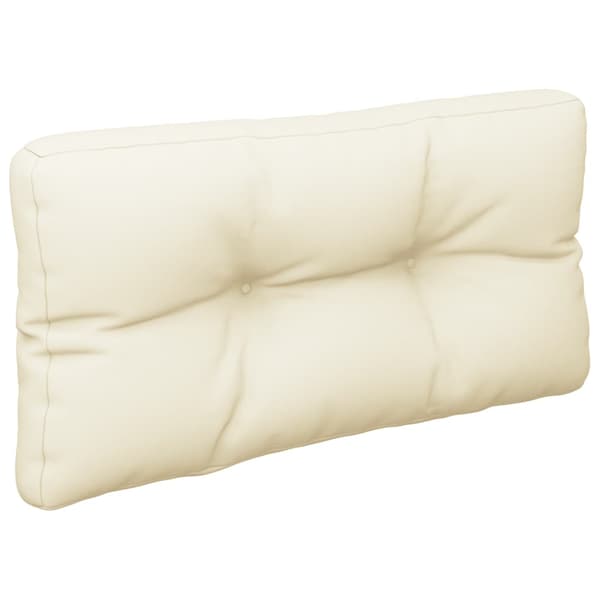 Palldyna gräddvit 70x40x12 cm tyg