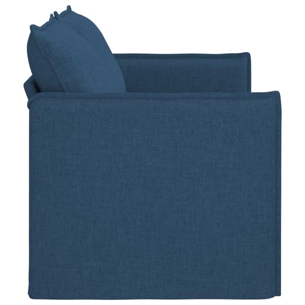 Soffa Blå 156 x 82 x 85 cm tyg
