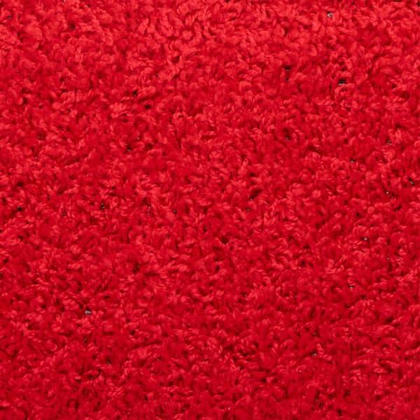 Trappmattor 10 st 65x21x4 cm röda rektangulära kanter