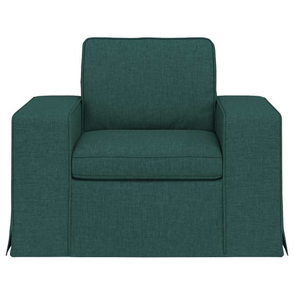 Soffa Mörkgrön 103 x 80 x 82 cm tyg