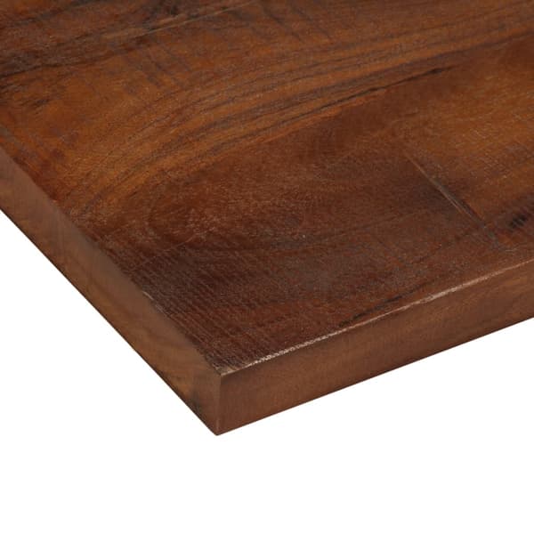Bordsskiva 90x40x3,8 cm rektangulär massivt återvunnet trä