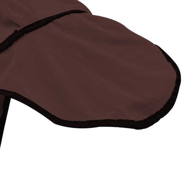 Hästdyna Full Mörk Brun 145 cm Polyester Fleece