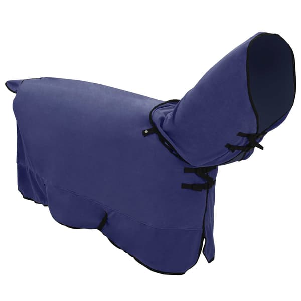 Hästdyna Mörkblå 165 cm Polyester Fleece
