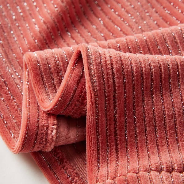 Klänning med långa ärmar för barn medium rosa 92