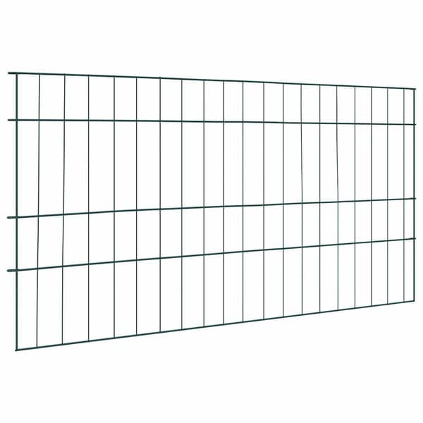 Dammskydd Set 5 pcs Grön 100 x 50 cm Stål