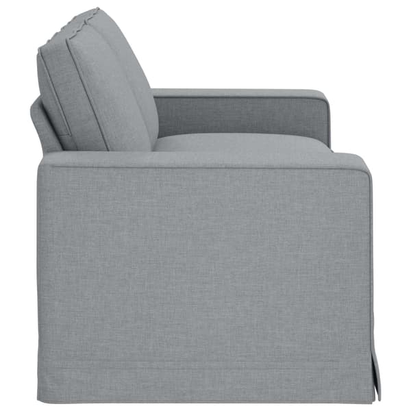 Soffa Ljusgrå 182 x 80 x 82 cm tyg