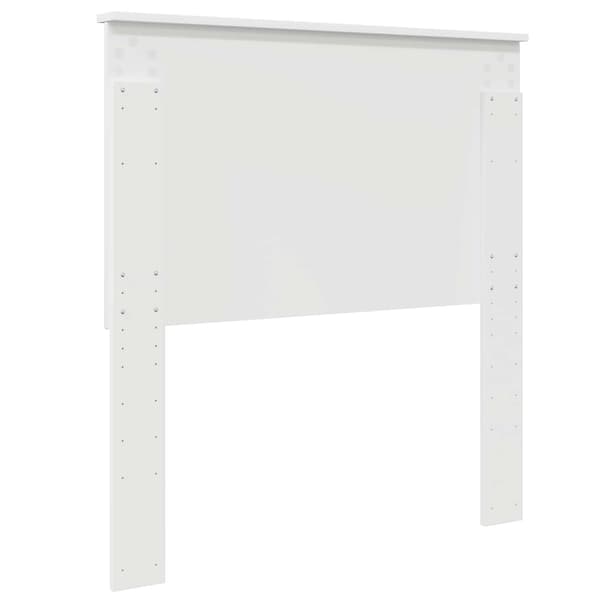 Huvudgavel Vit 100 cm Konstruerat trä