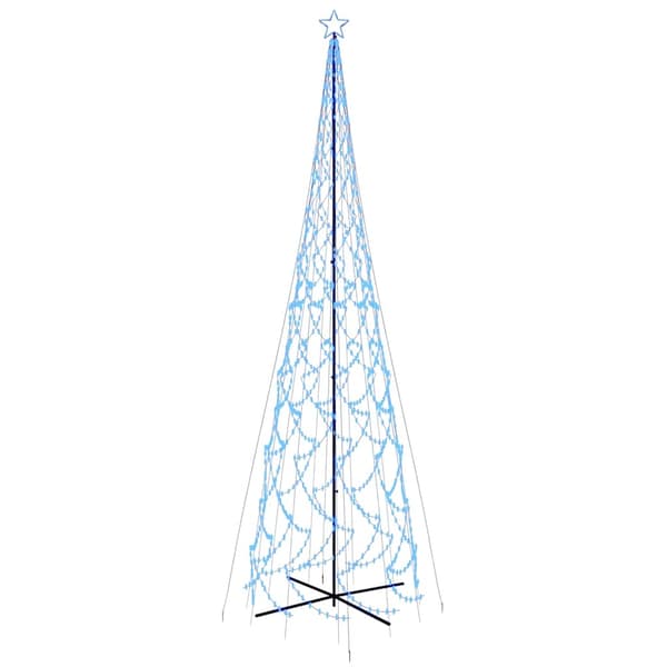 Julgranskon blå 3000 LEDs 230x800 cm