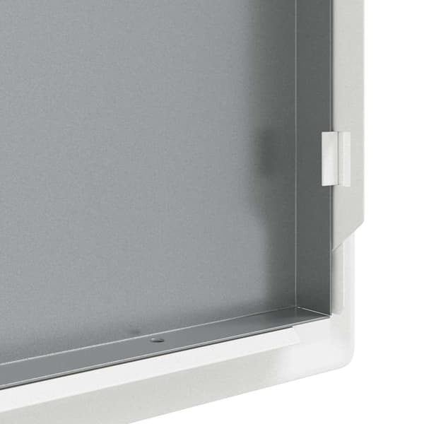 Åtkomstpanel Vit 33 x 33 x 3 cm Stål