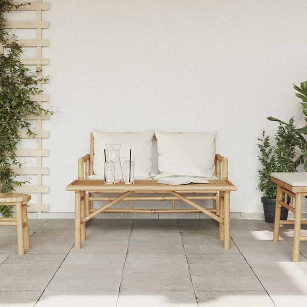 Kaffeebord Brun 110 x 50 x 43 cm Bambu