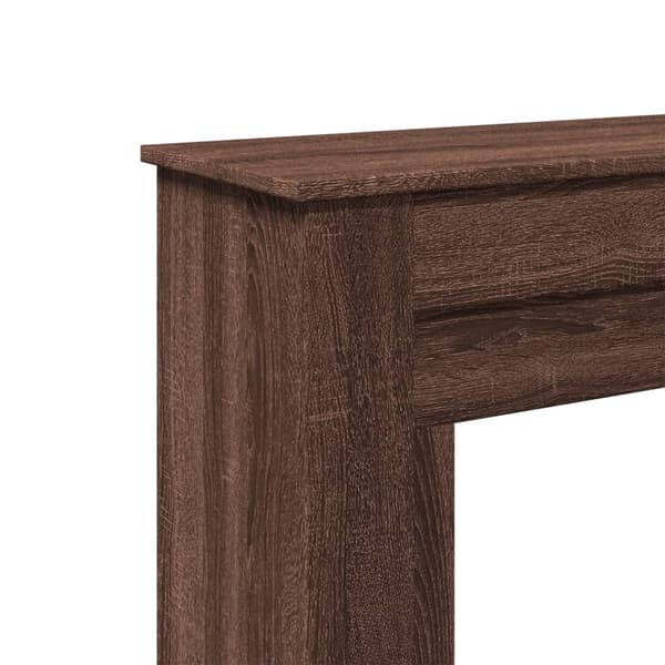 Spiselkrans brun ek 90x30x90 cm konstruerat trä