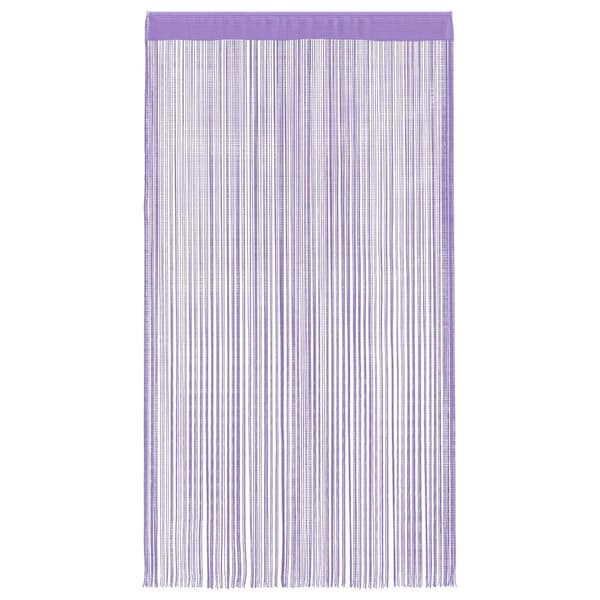 Stränggardiner 2 st lila 100x250 cm