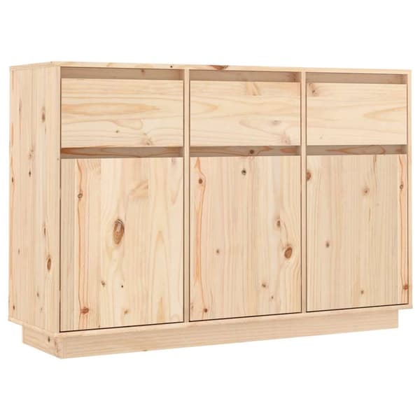 Skänk 111x36x75 cm massiv furu
