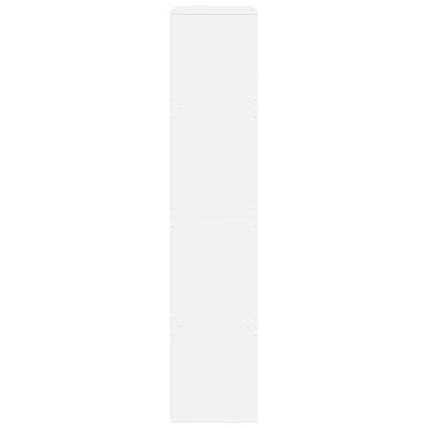Rumsavdelare vit 100x33x155,5 cm konstruerat trä