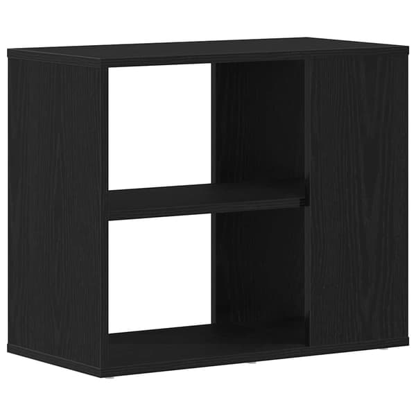 Sideboard Svart Ek 60 x 30 x 50 cm Konstruerat trä