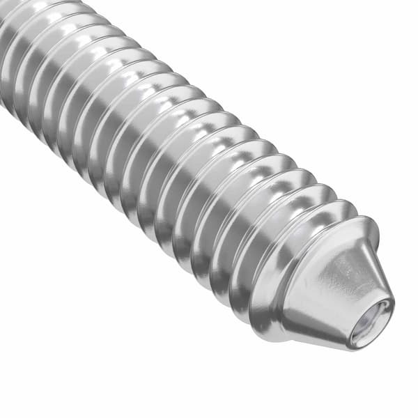Möbelskruvar 2 pcs Silver M6 x 120 mm Stål
