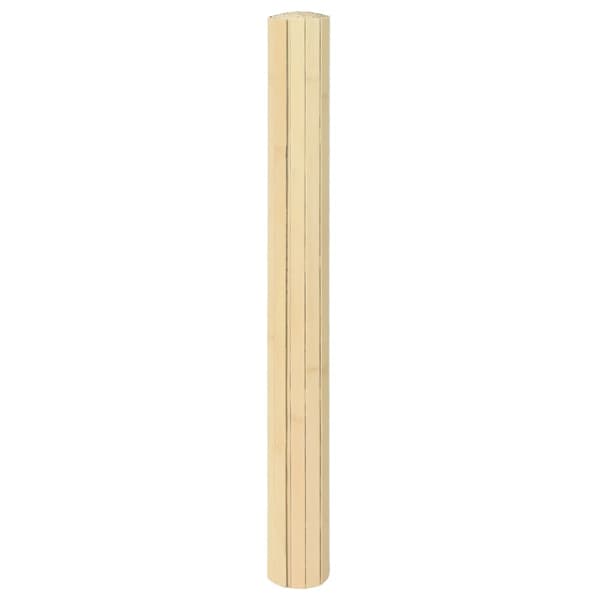 Matta rektangulär ljus naturlig 60x100 cm bambu
