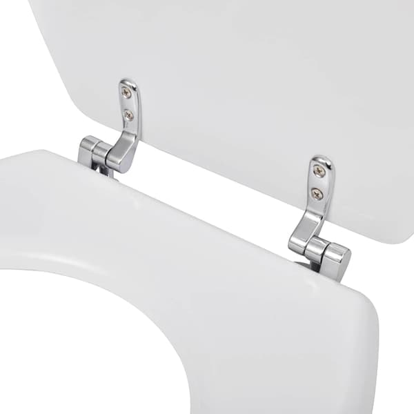 Toalettsits MDF lock enkel design vit