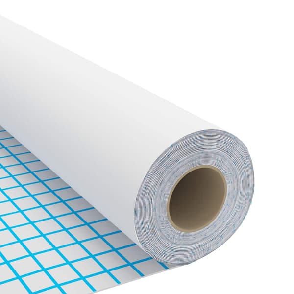 Dekorplast vit 500x90 cm PVC