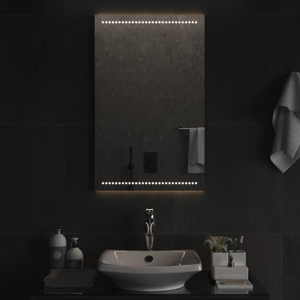 Badrumsspegel LED 50x80 cm
