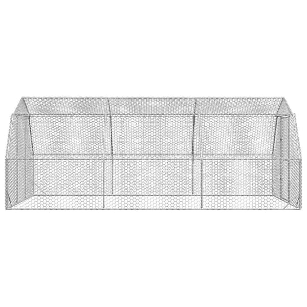 Hönsgård 2,5x6x2,25 m galvaniserat stål