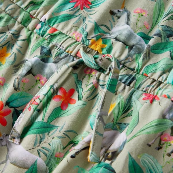 Klänning för barn ljus khaki 104