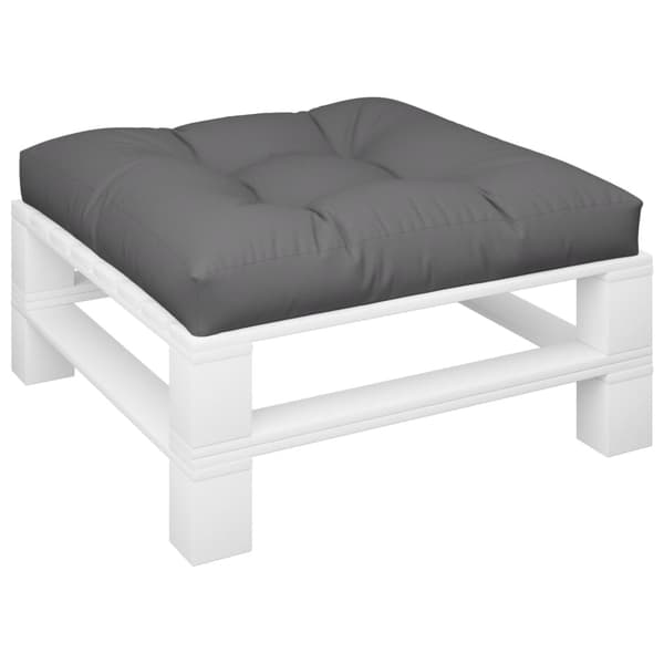 Palldyna antracit 80x80x12 cm tyg