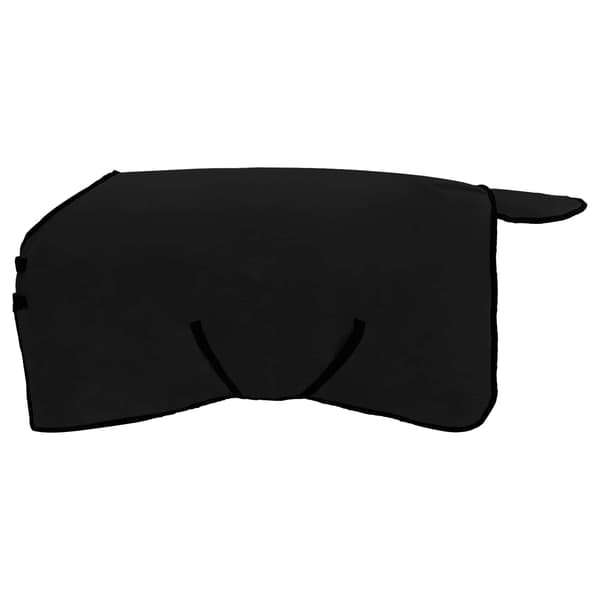 Hästdyna Svart 105 cm Polyester Fleece