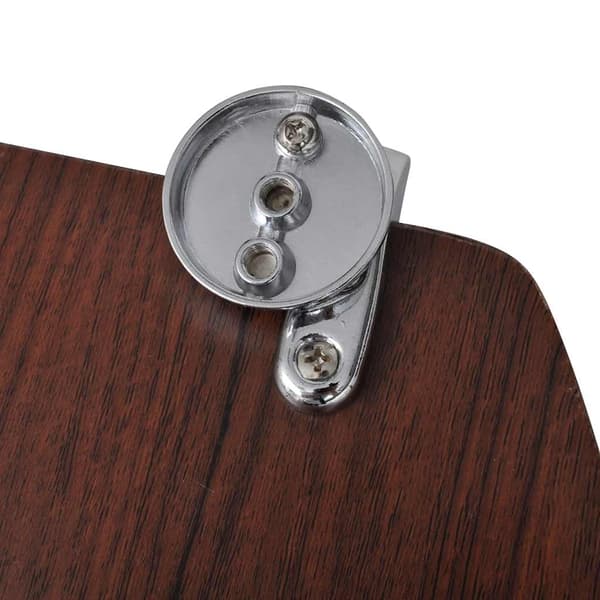 Toalettsits MDF lock enkel design brun