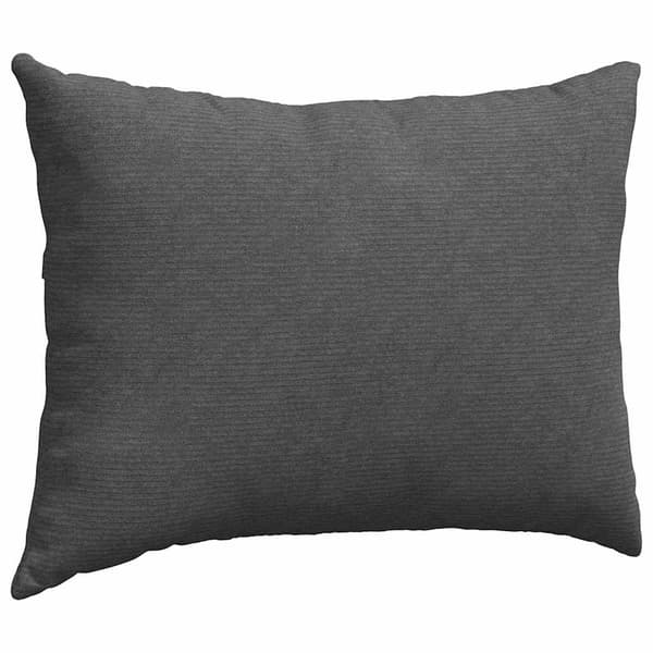 Sofakuddar 2 pcs Mörkgrå 70 x 50 cm Kordread tyg