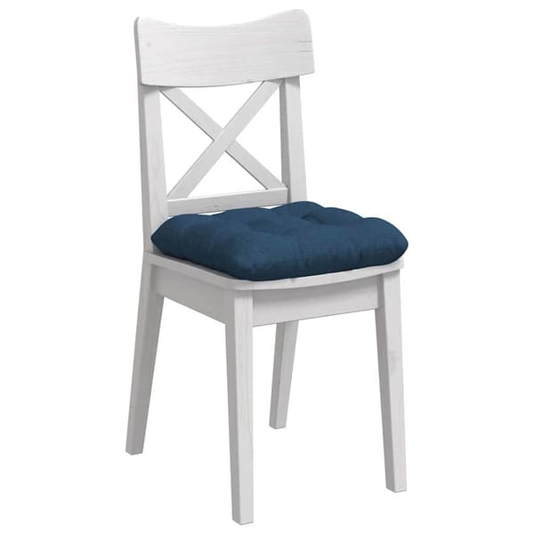 Sittkuddar 4 pcs Blå 40 x 40 x 12 cm tyg