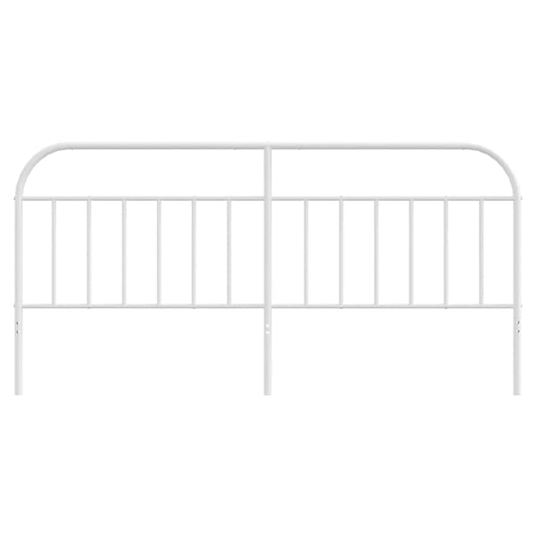 Ersättningsgavel metall vit 200 cm