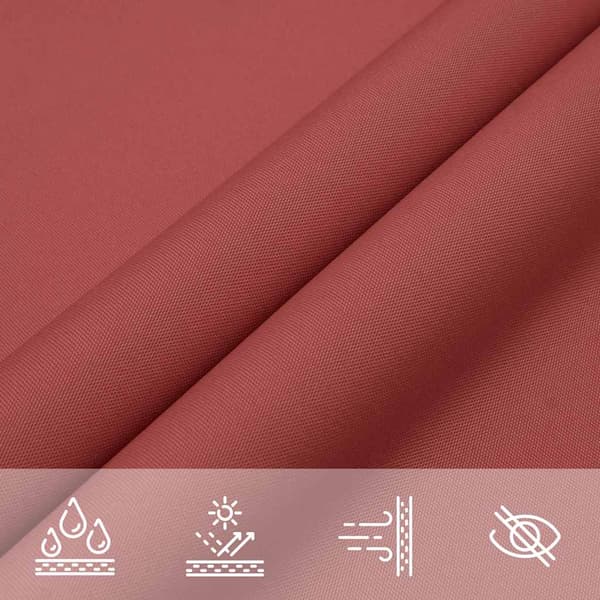 Solskydd Sail terrakotta 7x5x5 m 100% polyester Oxford