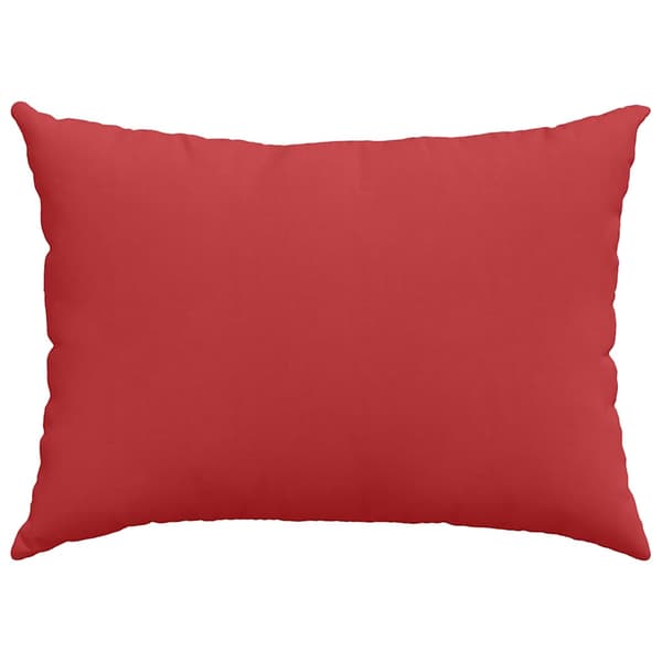 Sofakuddar 2 pcs Röd 70 x 50 cm tyg