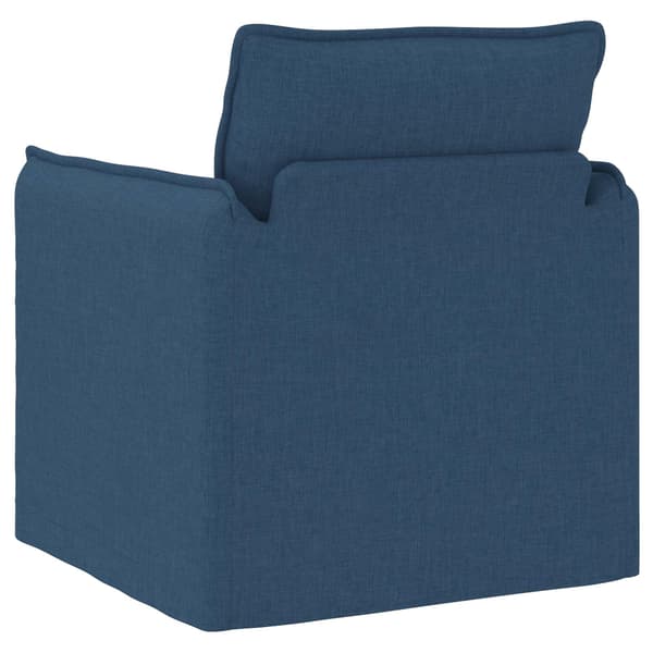 Soffa Blå 75 x 82 x 85 cm tyg