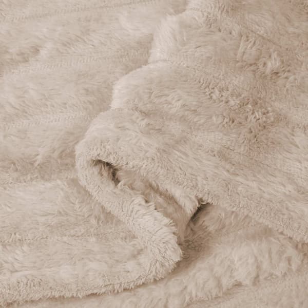 Filtar 6 pcs Beige 240 x 220 cm Fleece