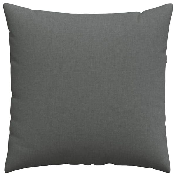 Sofakuddar 2 pcs Mörkgrå 80 x 80 cm tyg