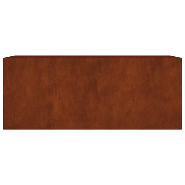 Odlingslåda 200x80x80 cm rosttrögt stål