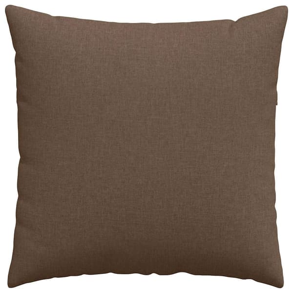 Sofakuddar 2 pcs Brun 80 x 80 cm tyg