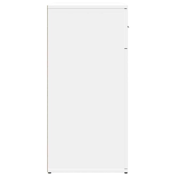 Skänkar 2 st vit 79x38x80 cm konstruerat trä