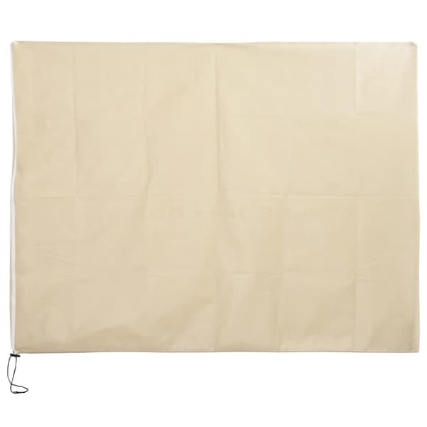 Fiberduk med blixtlås 70 g/m² 3,93x3 m