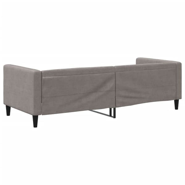 Dagbädd taupe 80x200 cm tyg