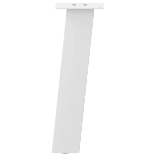 Soffbordsben 4 st vita 42 cm stål