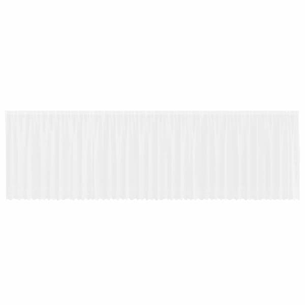 Spetsgardin med gardiner Vit 900 x 140 cm Polyester