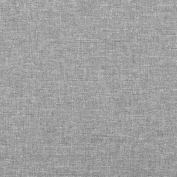Boxspring-sängram ljusgrå 80x200 cm tyg