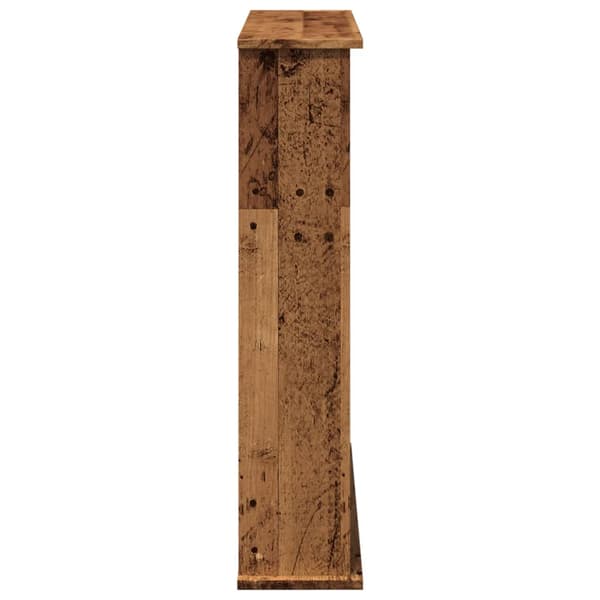 Spiselkrans åldrat trä 75x20x87,5 cm konstruerat trä